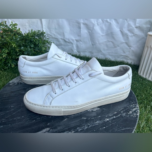 Common Projects Achilles low top sneakers Size 41 men size 8 women 11 unisex - Picture 5 of 16